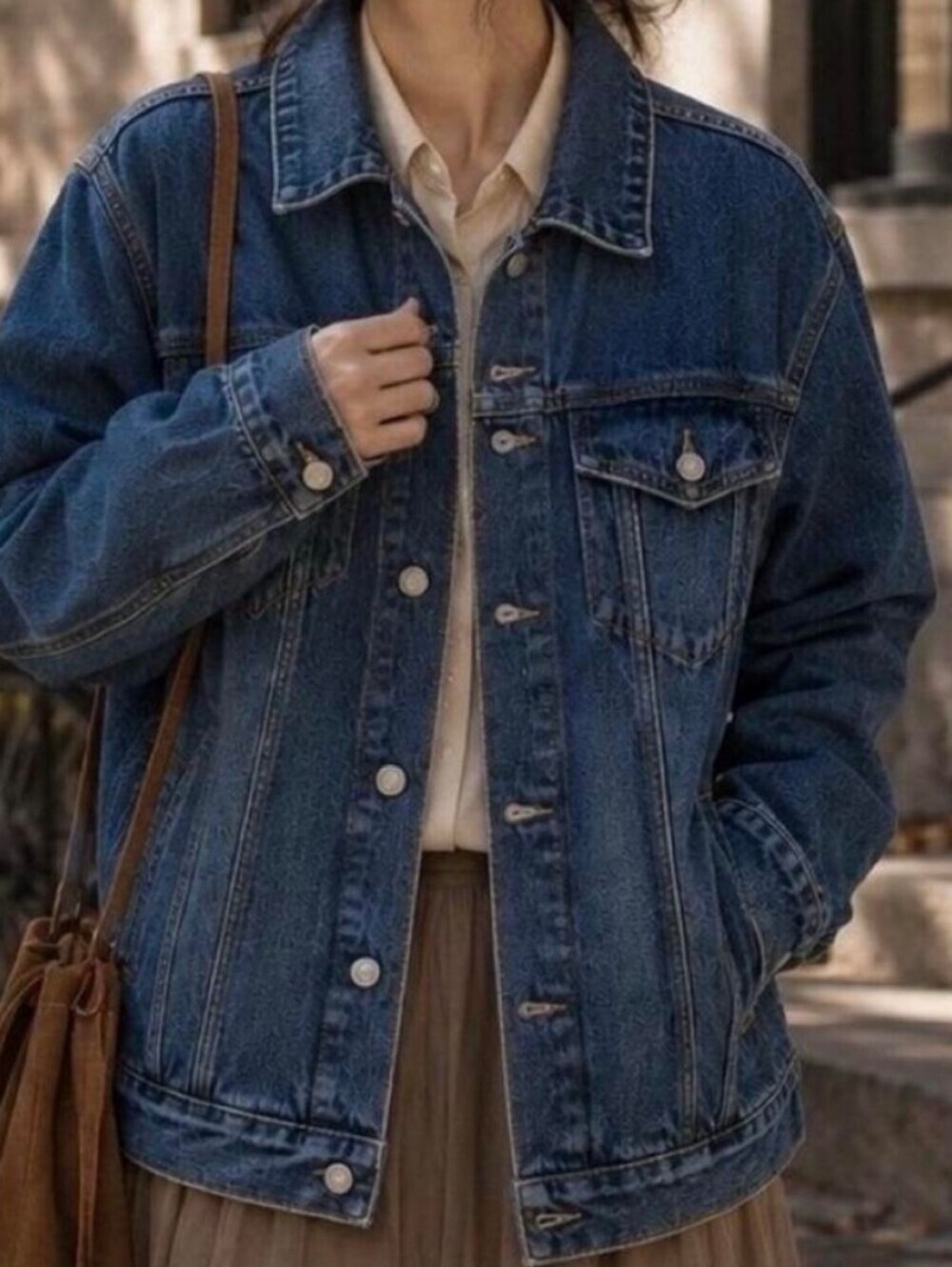 We The Free Denim Jacket *NWOT * Urban Collaboration Edition *Small (Oversized)
